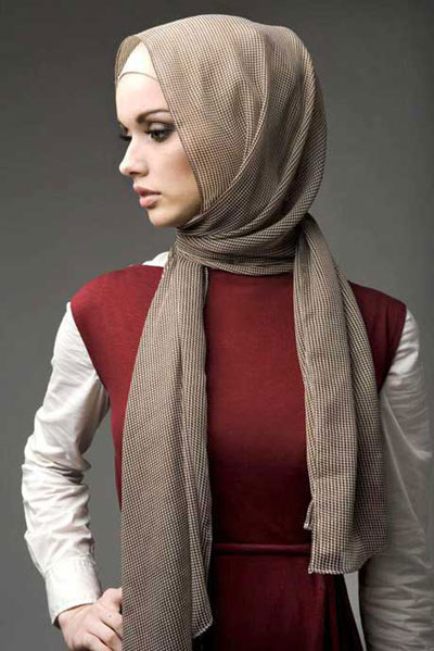 مدل های جدید بستن شال و روسری (تصویری)