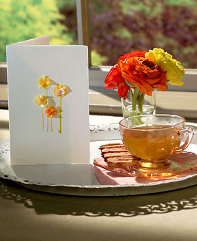 ایده هایی برای کارت تبریک روز مادر (تصویر)