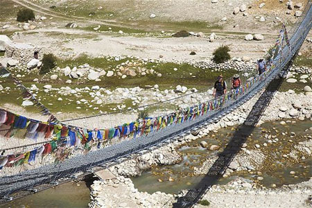 گردشگری شگفت انگیز در رشته کوههای هیمالیا+تصاویر