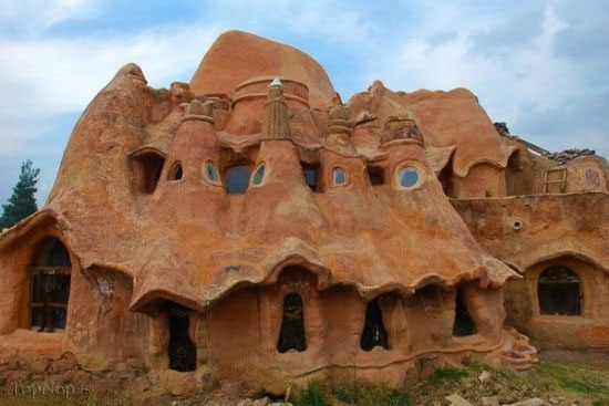 عکس های دیدنی بزرگترین خانه سفالی