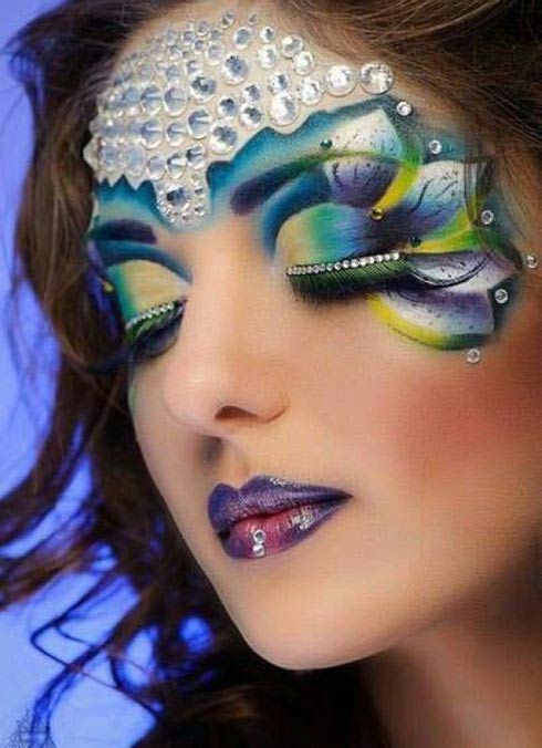 فشن ترین مدل آرایش و میکاپ های شلوغ و بسیار زیبا