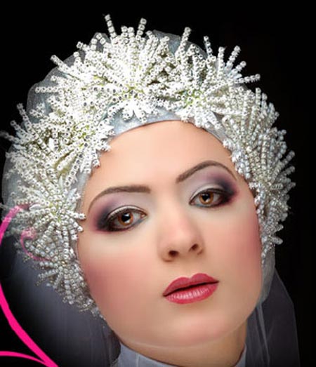 زیباترین مدل کلاه برای عروس های محجبه