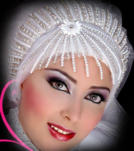 زیباترین مدل کلاه برای عروس های محجبه