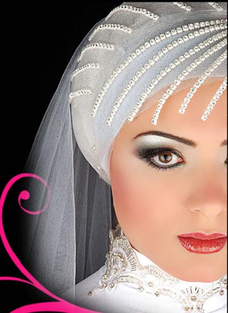 زیباترین مدل کلاه برای عروس های محجبه