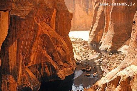 تصاویر بکر و دیدنی از چشمه بهشتی