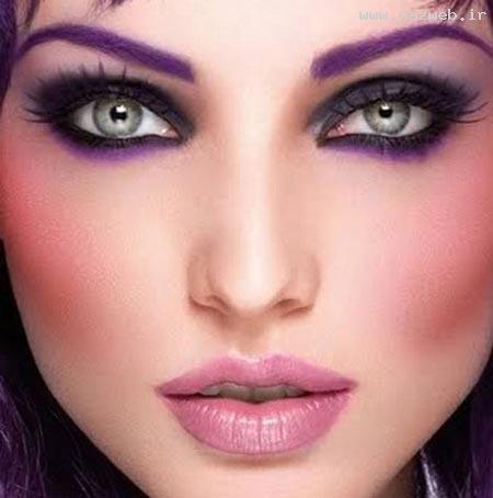 جدیدترین مدل میکاپ زنانه و مدل آرایش سری اول