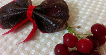 طرز تهیه لواشک آلبالو در خانه