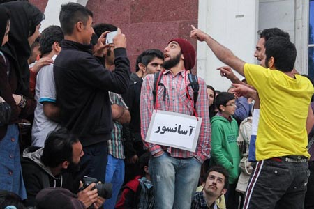 تصاویری از جشنواره تئاتر خیابانی در تبریز 