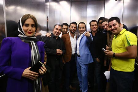 تصاویر سوپر استارهای سینما در شوی حسن ریوندی