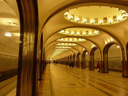 شیک ترین ایستگاه مترو جهان + تصویر