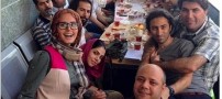الناز شاکردوست به همراه رفقا ! (تصویری)
