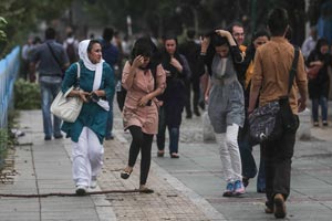 طوفان وحشتناک در تهران 3 کشته داد + عکس