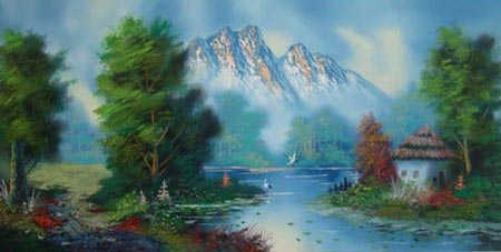 نقاشی های زیبا و دیدنی اثر سید سعید طباطبایی (عکس)
