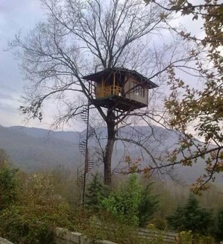 خانه جالب و زیبای یک خواننده ایرانی در شمال +(عکس)
