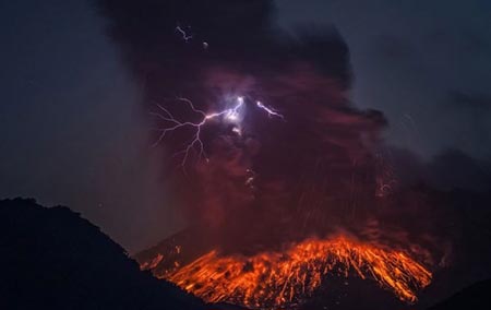 عکس هایی ترسناک از جنگ زمین با طبیعت!
