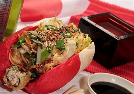 تصاویری دیدنی از هات‌داگ‌های برزیلی با 7 رنگ 7 تیم جام جهانی!!! 