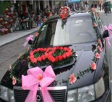 مدل های شیک تزئین ماشین عروس (عکس)