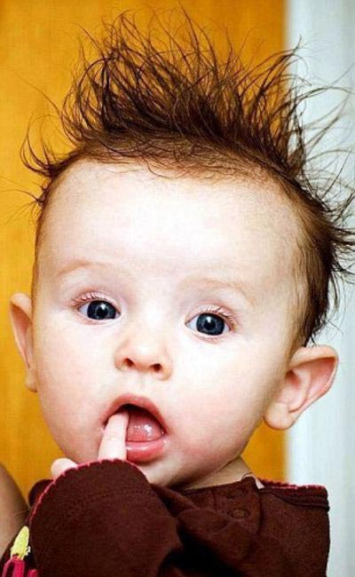 عکس های خیلی باحال از بچه های مو قشنگ و فشن