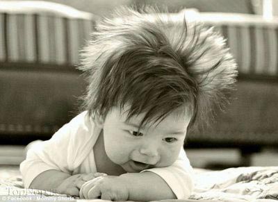عکس های خیلی باحال از بچه های مو قشنگ و فشن