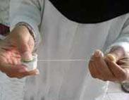 آموزش تصویری استفاده صحیح از نخ دندان