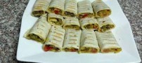 طرز تهیه ی ساندویچ شاورما مکزیکی + تصاویر