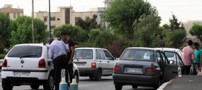 عجیب ترین روش فروش بنزین در تهران + (عکس)