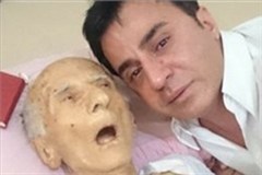 عمو پورنگ عزادار شد +(عکس) عمو پورنگ عزادار شد +(عکس)