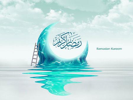 کارت پستال های زیبای ماه مبارک رمضان (نقاشی و کاریکاتور)