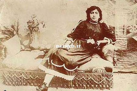 فاطمه زرین نخستین دختر بی حجاب ایران + (عکس)
