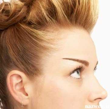 جدیدترین مدل ابروهای دخترانه (تصاویر)