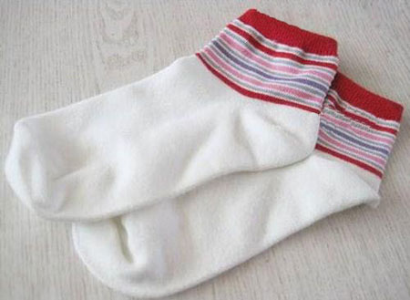 آموزش تصویری ساخت عروسک سگ با جوراب