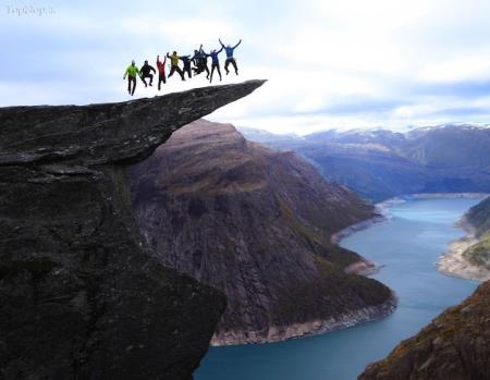 زیباترین مکان طبیعی در نروژ + تصاویر 