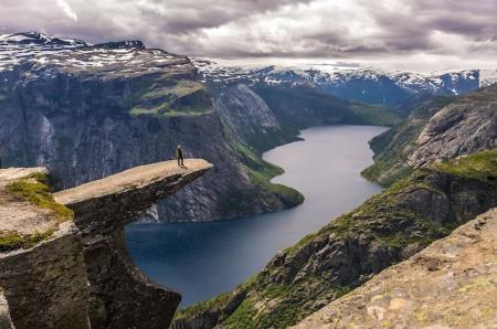 زیباترین مکان طبیعی در نروژ + تصاویر 
