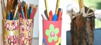 آموزش کاردستی جامداد با قوطی کنسرو + تصویر