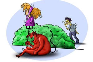 کاریکاتورهای خنده دار و دیدنی حجاب و بد حجابی