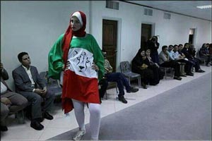 در این مکان ساپورت پوشیدن خانم ها آزاد است! + (عکس)