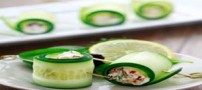 طرز تهیه ی رول خیار + تصاویر