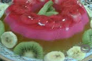 روش آماده سازی ژله دو رنگ