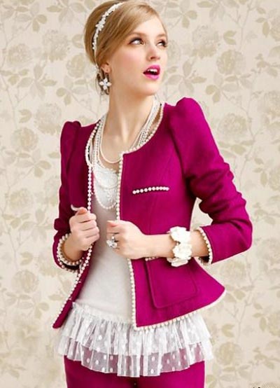 مدل های جدید کت و شلوار دخترانه (تصاویر)