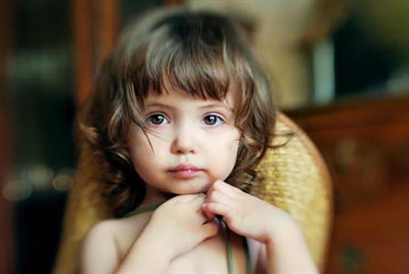 عکس های ناز این دختر به مناسبت روز دختر