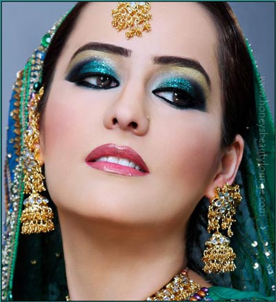  جدیدترین مدل آرایش و میکاپ هندی