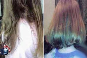 عاقبت شیطنت های دخترانه برای این دختر + عکس عاقبت شیطنت های دخترانه برای این دختر + عکس