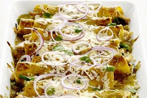 طرز تهیه غذای اینچیلادا طرز تهیه غذای اینچیلادا