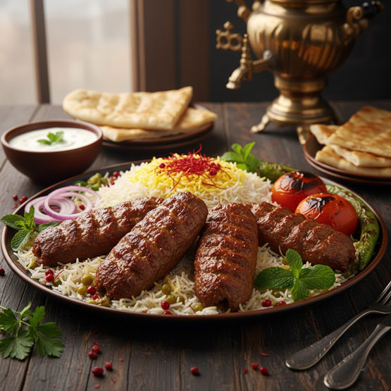 کباب کوبیده قالبی مجلسی؛ آموزش کامل با نکات طلایی وا نرفتن