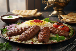 کباب کوبیده قالبی مجلسی؛ آموزش کامل با نکات طلایی وا نرفتن