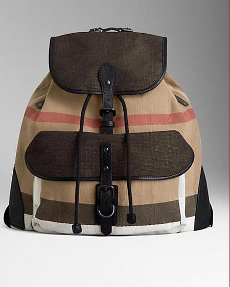 مدل کوله پشتی های جدید پسرانه برند Burberry 