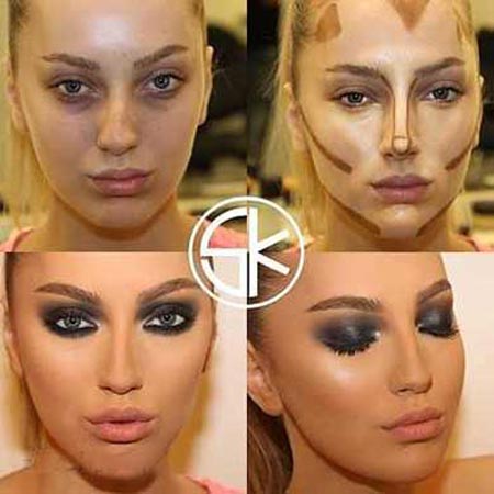 مهم ترین نکات زیرسازی و آرایش صورت + عکس