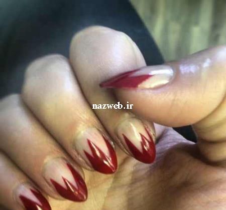 جدیدترین مدل ناخن های تیز (تصویری)
