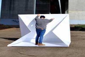 خانه ای جدید و ارزان برای بی خانمان ها + عکس