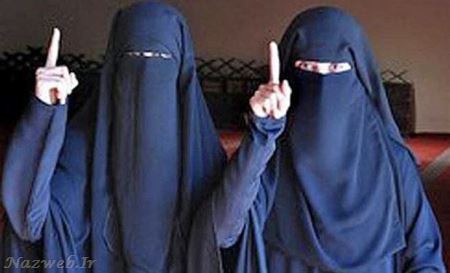 دو دختری که از جهاد نکاح با داعش حامله برگشتند + تصاویر
